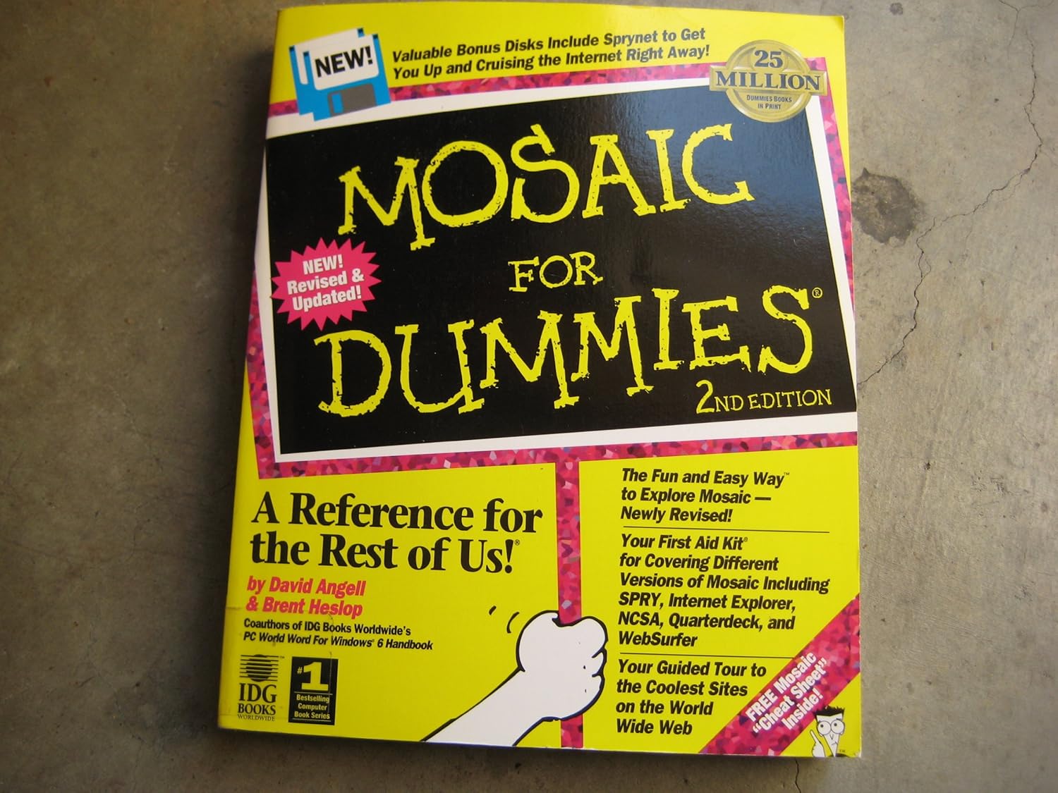 Mosaic for Dummies 9781568848525 Angell, David, Heslop