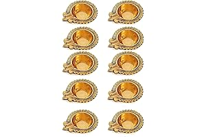 SATVIK Lakshmi Deepak for Diwali Decoration (10 Pc)