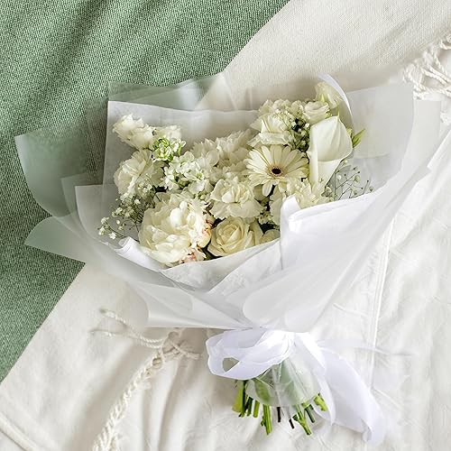 Miniatura 6 de 1000 hojas de papel de seda blanco de 20 x 30 pulgadas a granel para bolsas de regalo, papel de regalo, bodas, cumpleaños, duchas, día de San