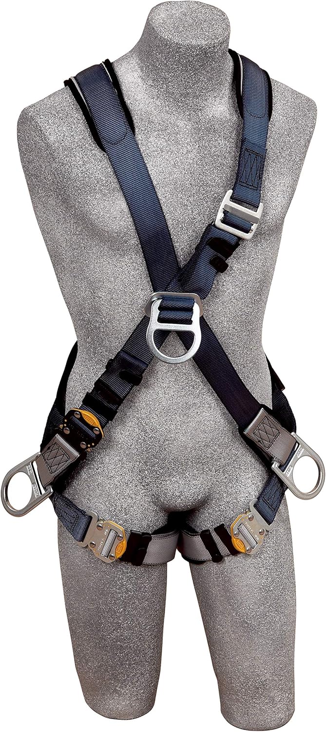3M DBI-Sala Exofit Cross-Over Style Positioning Climbing Harness 1108706, X-Large, 1 Ea