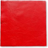 Vista 21 de Cuero de vaca de grano natural: piezas de cuero precortadas de 12'' x 12'' (negro, 1 pieza)