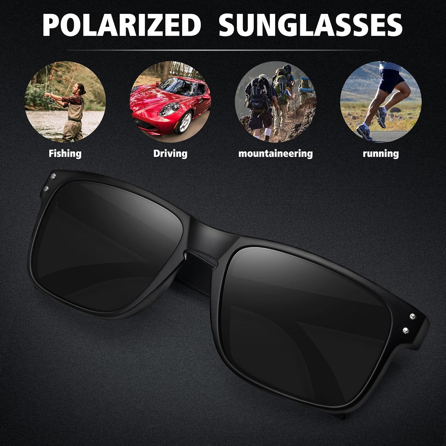 MEETSUN Polarized Sunglasses for Men Women Sports Driving Fishing Glasses UV400 Protection - Image 6