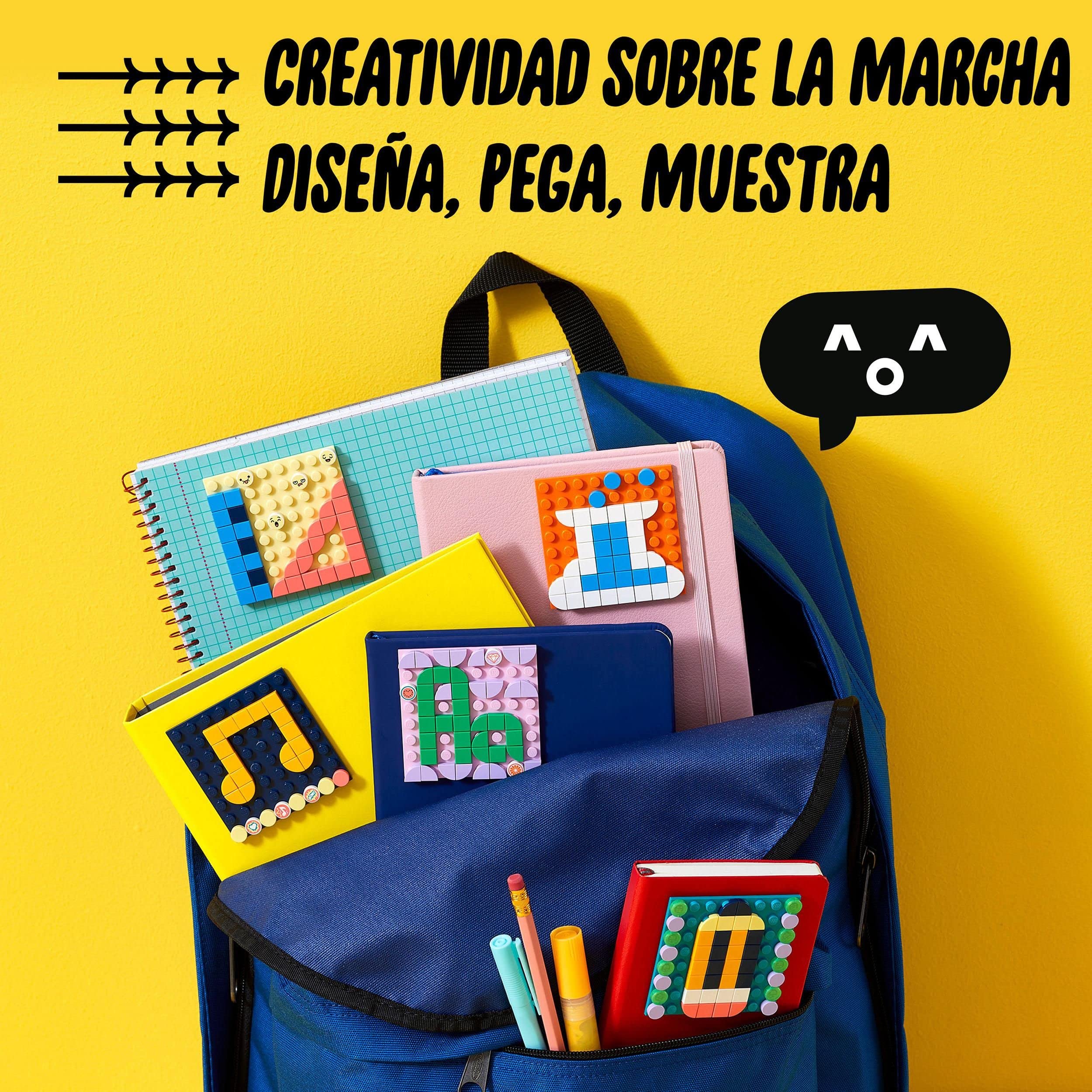 LEGO 41957 Dots Megapack de Parches Adhesivos 5en1, Juguete, Manualidades para Niños y Actividades Creativas, Decorar Libretas y Fundas de Móvil, Idea de Regalo