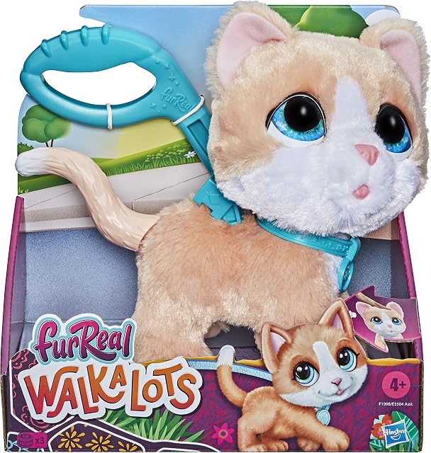 FurReal friends Walkalots Big Wags Interactive Kitty Toy, Ages 4 and up