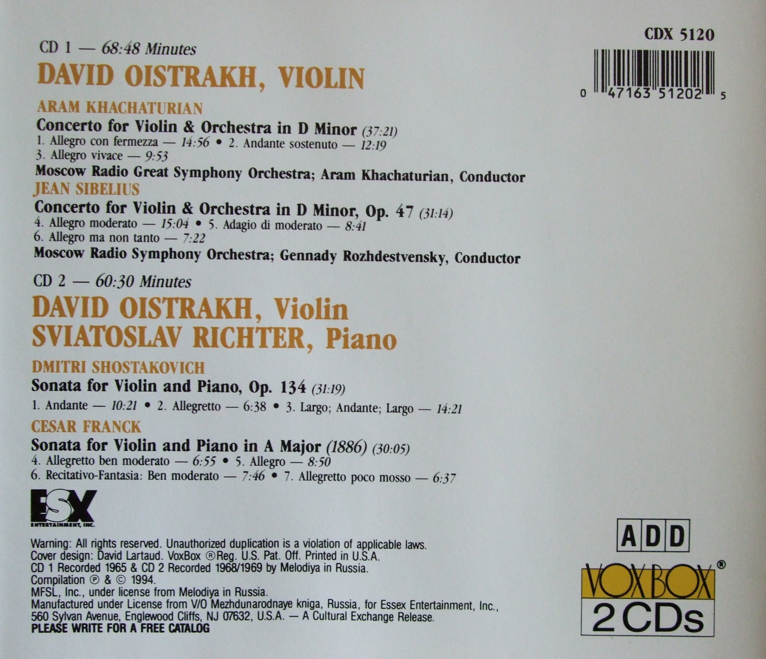Violin Concerti