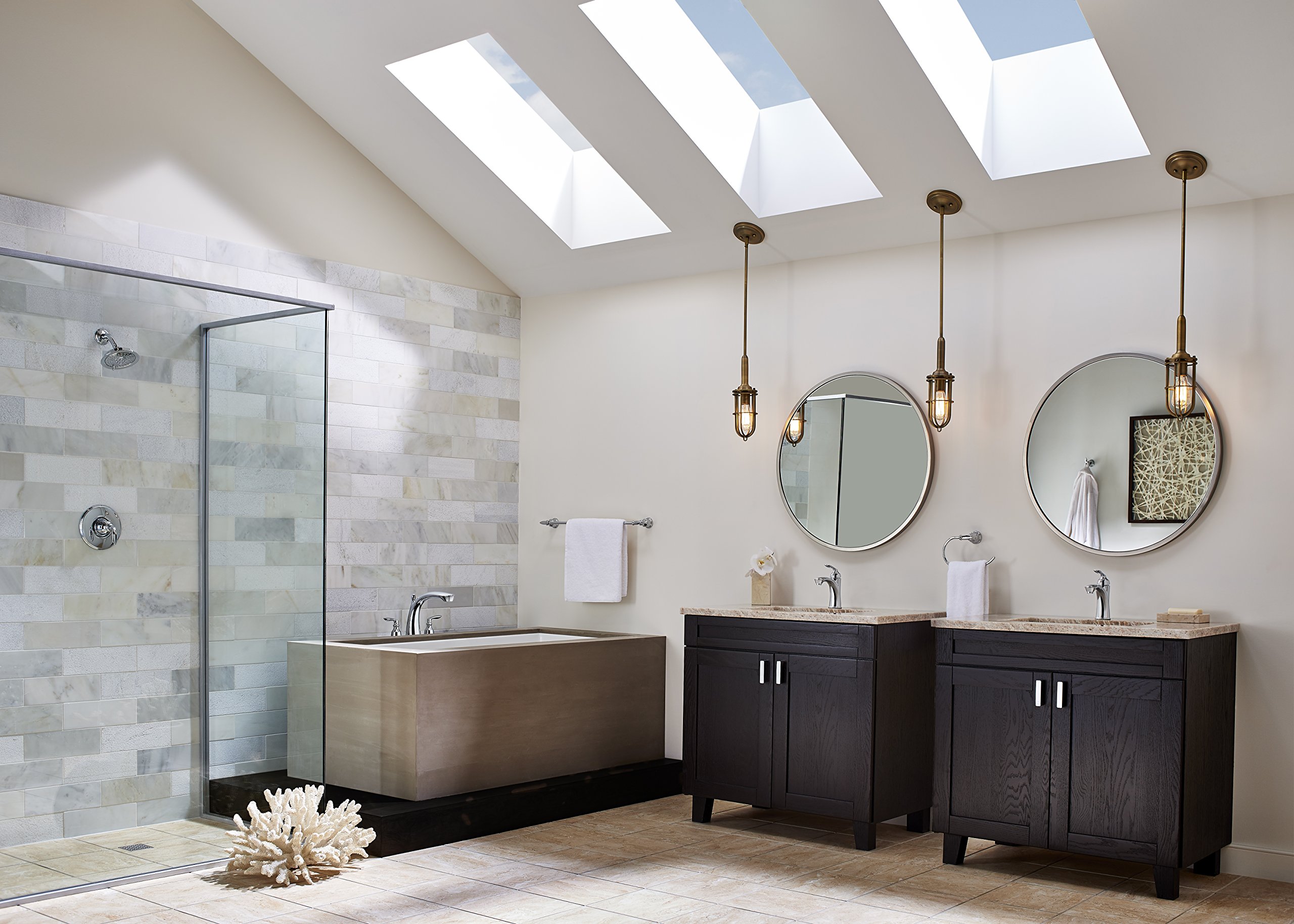 Pfister Avalon llave de baño de control individual, metal, Cromo pulido, 1.2 GPM