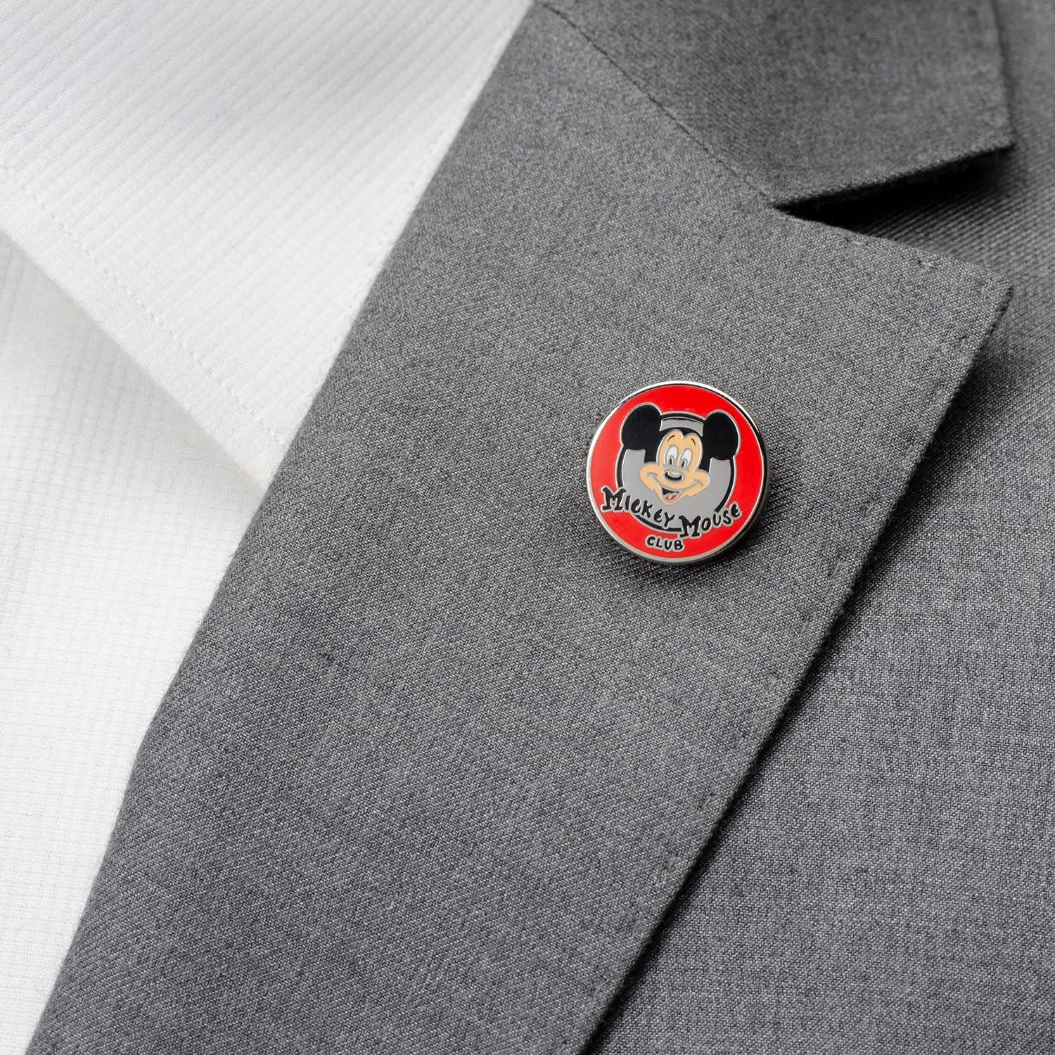 D100 Mickey Mouse Club Lapel Pin, Disney's 100th Anniversary Official Merchandise.