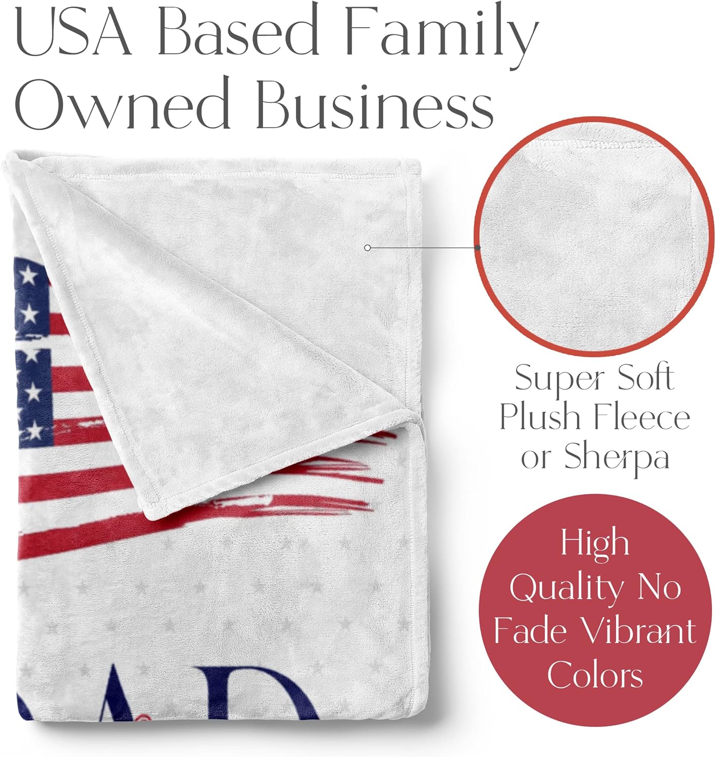 Hero Dad Soft Blanket