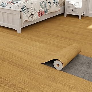 Oxdigi Vinyl Flooring Roll Peel and Stick - 40cm x 3m (1.2㎡) | Removable Self-Adhesive Wear-Resistant Vinyl Floor Tiles Wo...