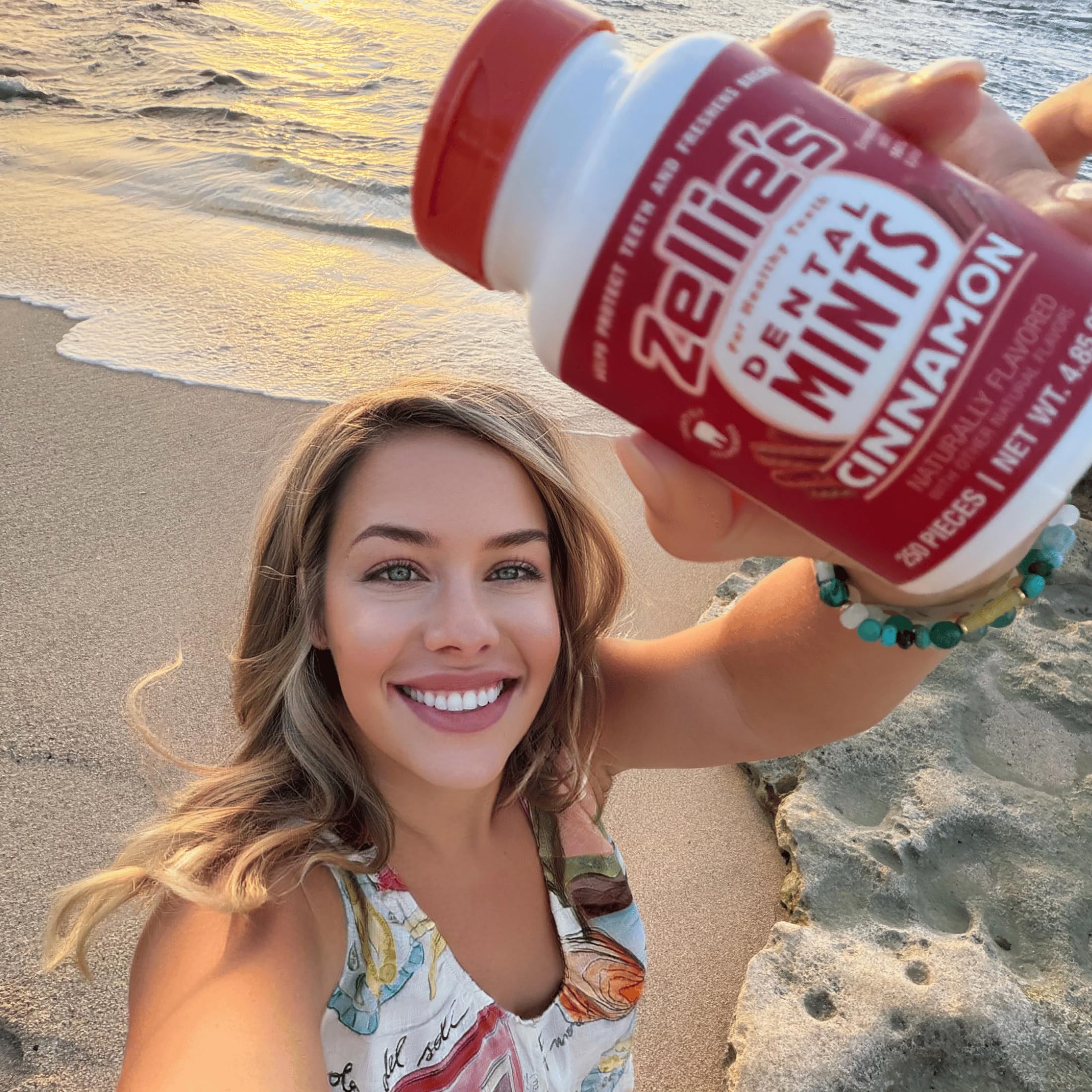 Amazon.com : Zellie's | 100% Xylitol Cinnamon Breath Mints | No