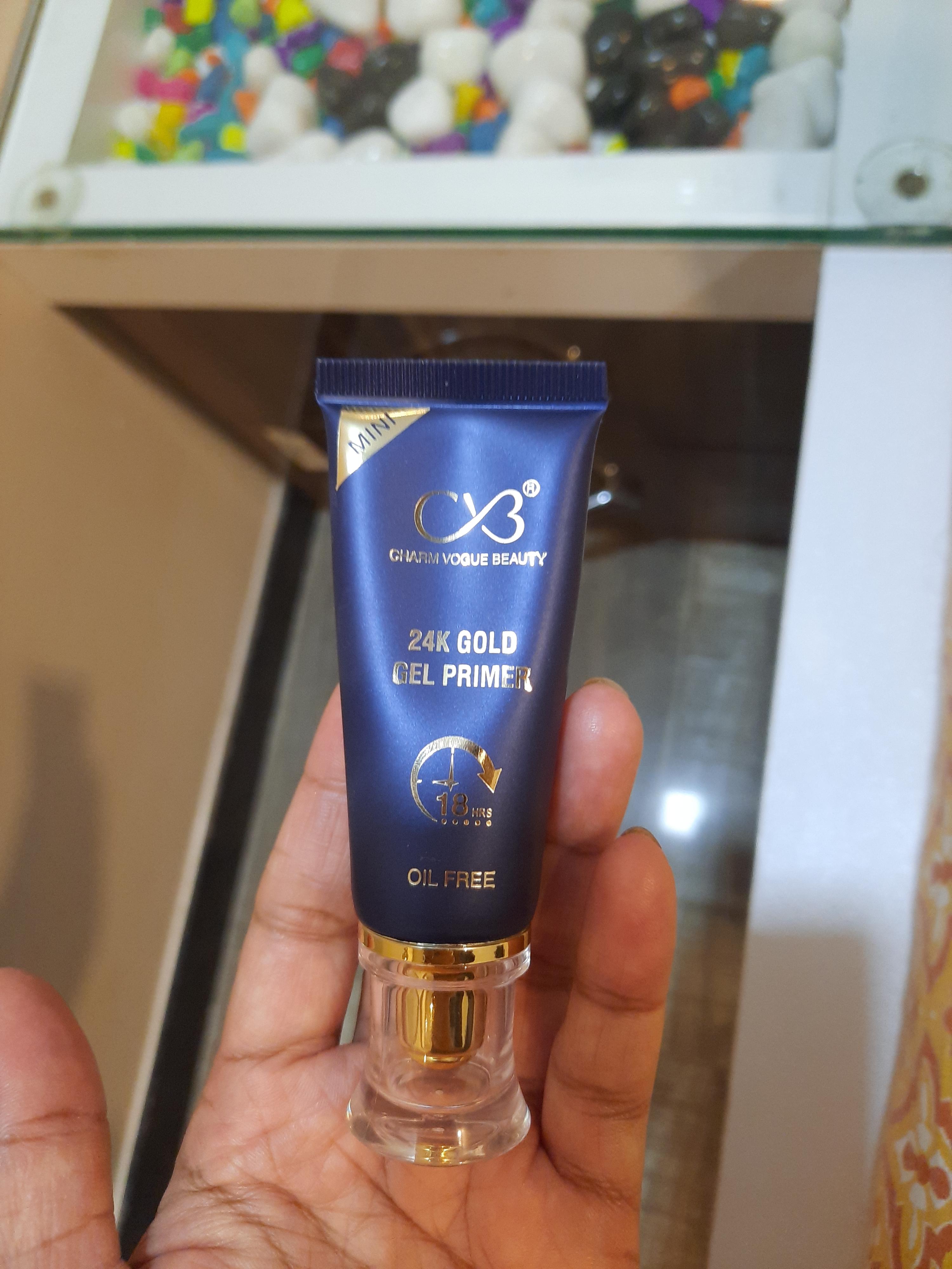 Buy CVB PL701 24K Gold Gel Primer for Pores Minimization, AntiAgeing