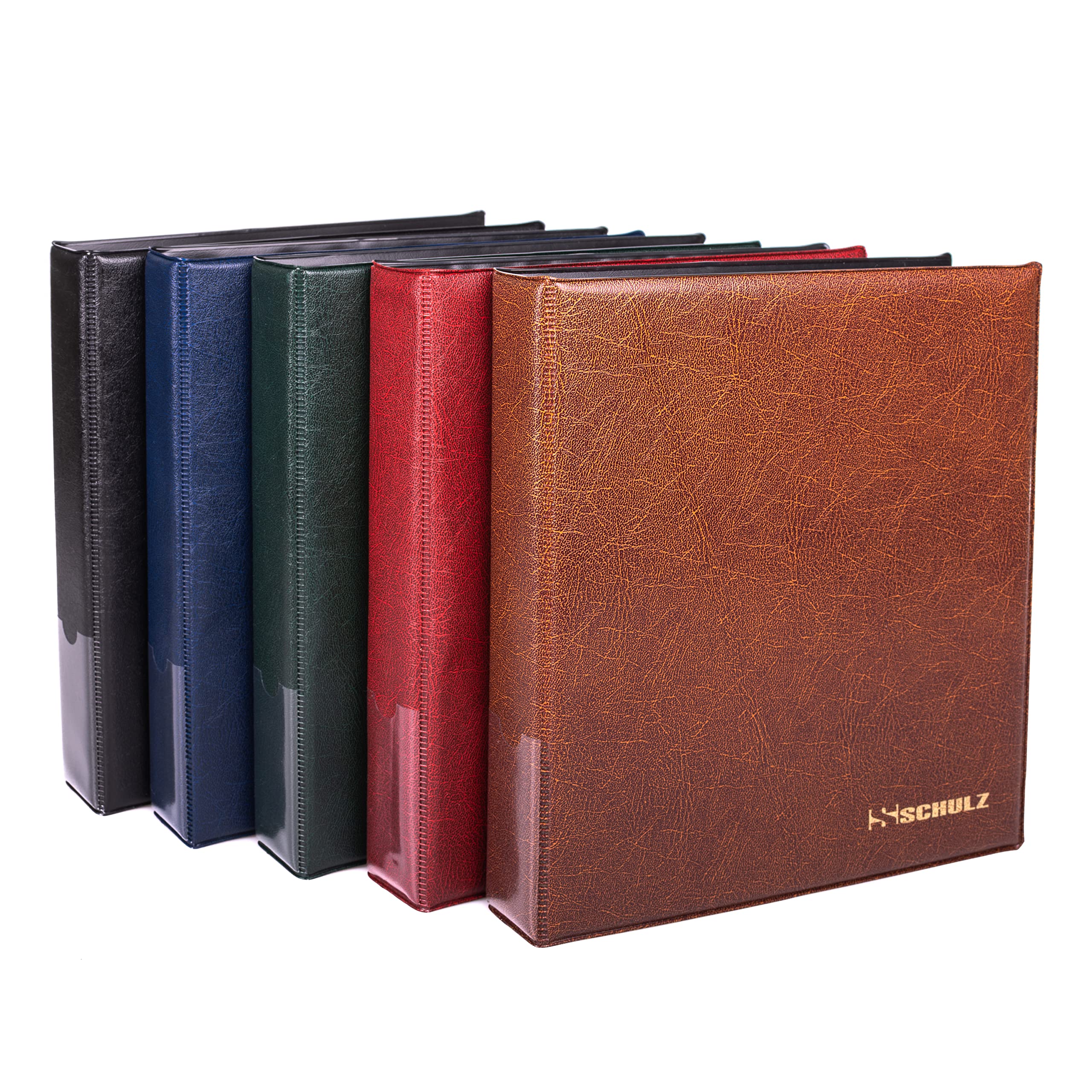 Album di raccolta di monete – Argento 3p, 4p, 6p, 20p Storage Binder – Mini Handy Pocket Collecting Holder – Proteggere e conservare 200 monete – Album originale SCHULZ Coin in nero