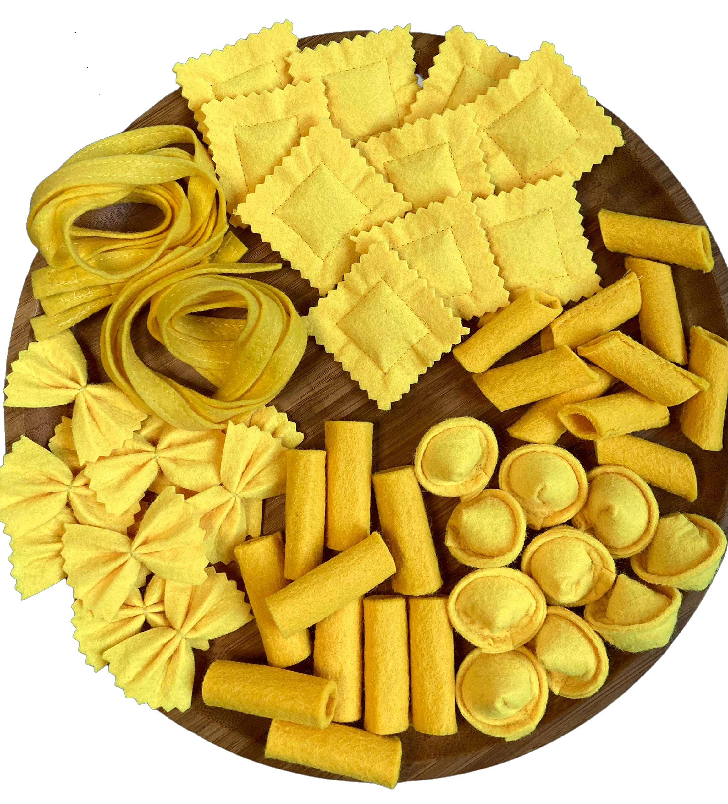 Pasta Set/Handmade Felt Play Food for Kids/Pretend  Play/Montessori/Educational Kitchen Toys/Role Play/Ready to Ship (Pasta)