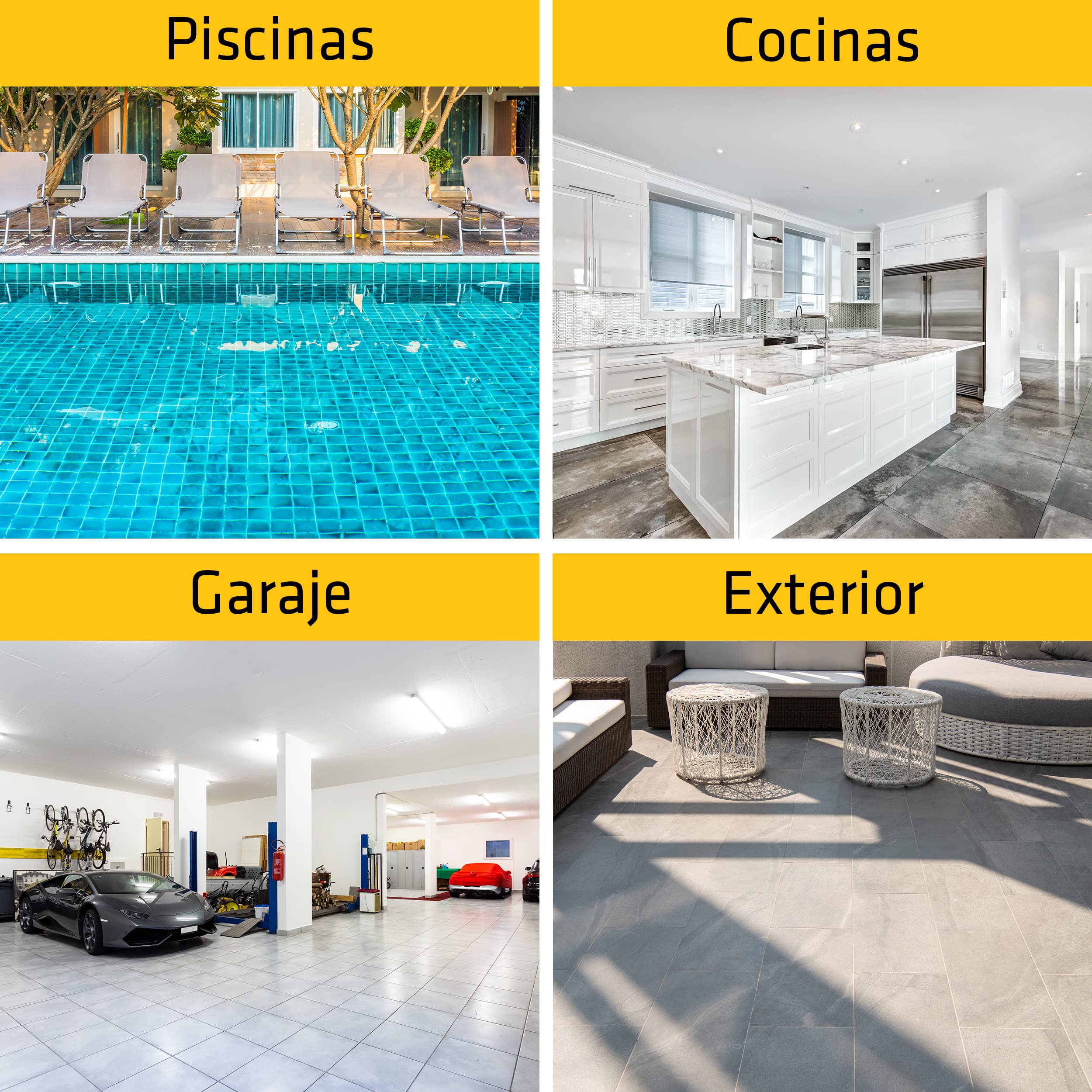 SIKA - Mortero de rejuntado epoxi - SikaCeram EpoxyGrout - Agata - de alta resistencia - para baldosas y azulejos con espesores de 2 a 20 mm - para paredes y suelos interior y exterior - 5kg