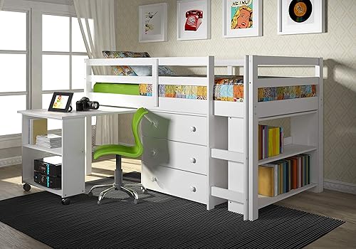 Miniatura 2 de Donco Kids cama baja tipo estudio loft
