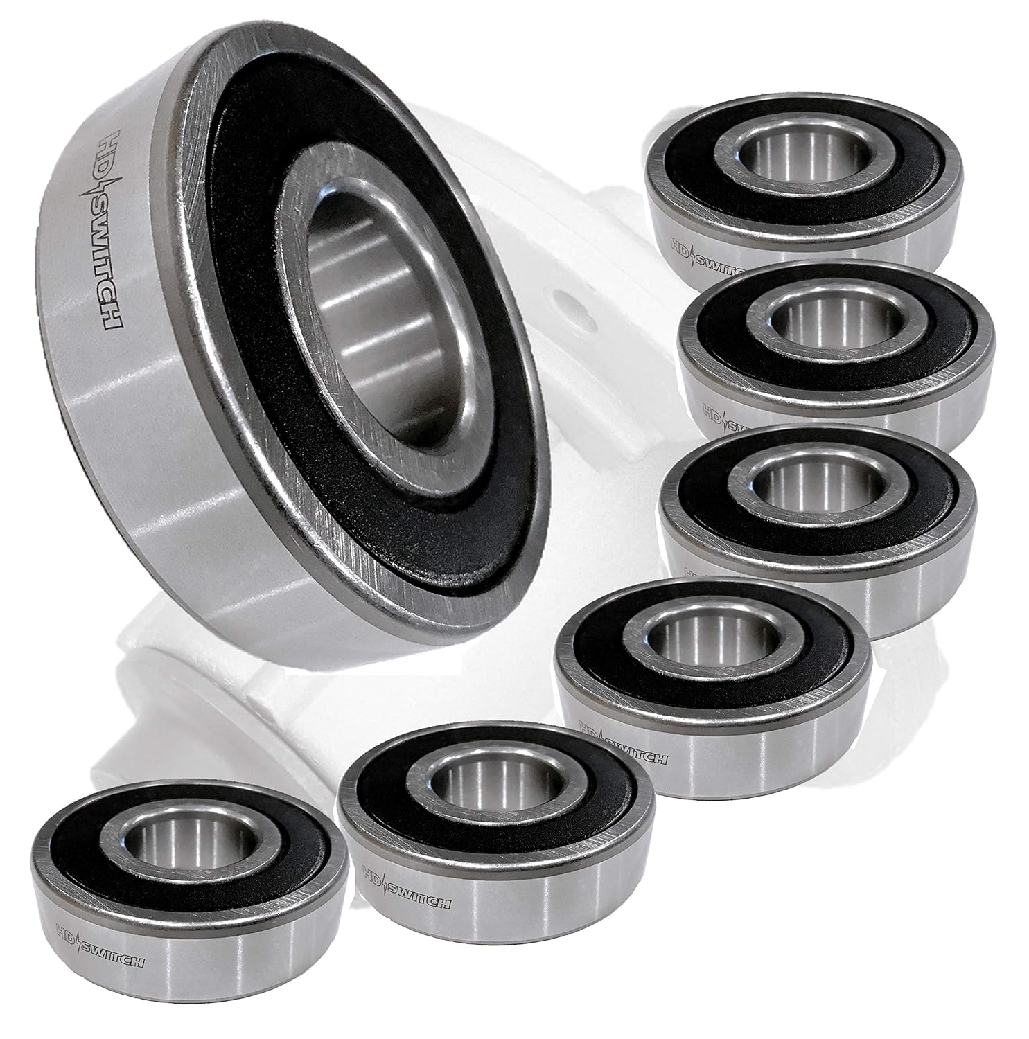 HD Switch - 6 Pack - Spindle Rebuild Bearings for John Deere LA100, LA105, LA115, LA120