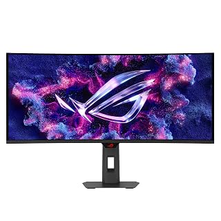 ASUS ROG Strix 34” Ultrawide QD-OLED HDR Gaming Monitor (XG34WCDG) - 3440x1440, 175Hz, 0.03ms, OLED Care Pro, True 10-bit, G-SYNC Compatible, DisplayWidget, Extreme Low Motion Blur, 3 yr Warranty - Amazon product rated Grade A