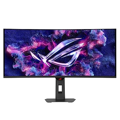 ASUS ROG Strix 34” Ultrawide QD-OLED HDR Gaming Monitor (XG34WCDG) - 3440x1440, 175Hz, 0.03ms, OLED Care Pro, True 10-bit, G-SYNC Compatible, DisplayWidget, Extreme Low Motion Blur, 3 yr Warranty