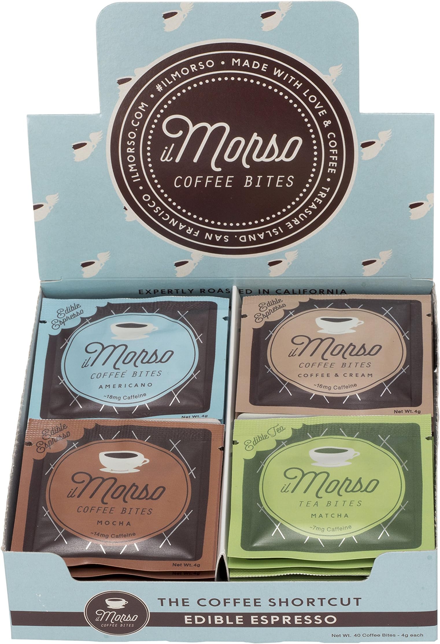 il Morso Coffee Bites, Mixed, 40 Count