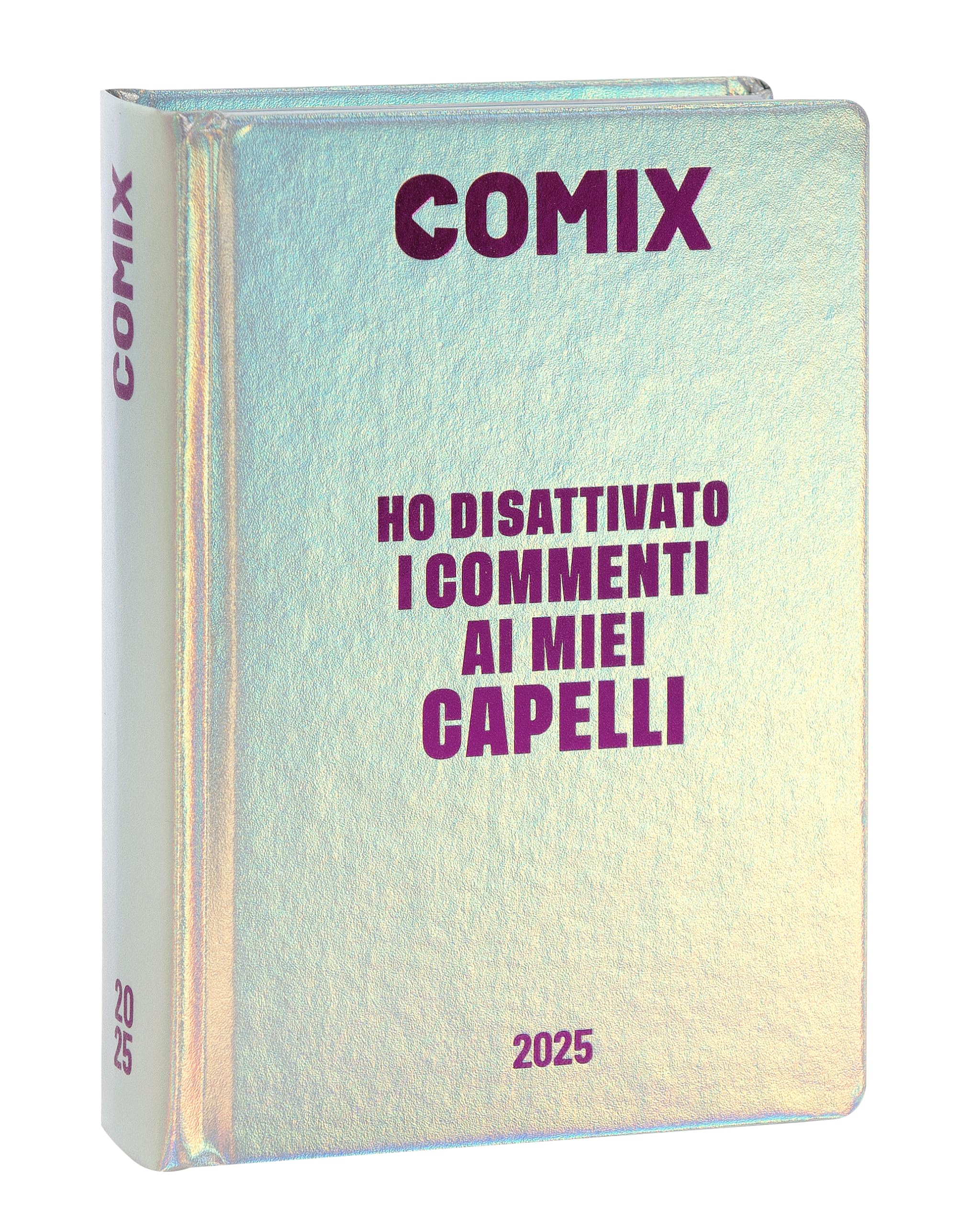 Comix - 16 Month Daily Diary, School Diary 2024-2025 for Boys and Girls, with Hardcover, Ideal for High School, 13 x 17.8 h cm, Holo