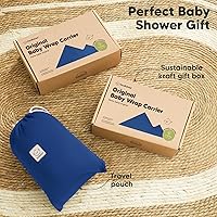 Vista 9 de KeaBabies Fular Portabebés - Canguro de bebé todo en 1 original, portabebés para recién nacidos a niños pequeños, fácil de usar, sin manos, ligero