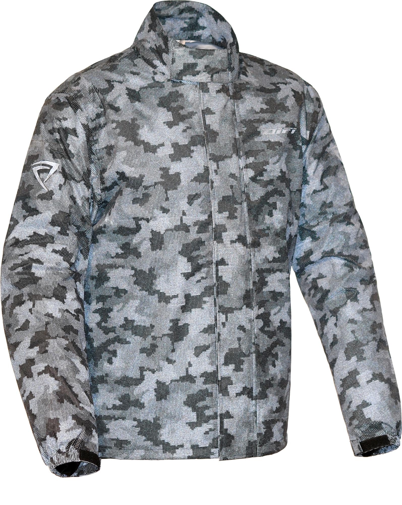 DIFI Fuzzy Camo Reflex Kurtka przeciwdeszczowa, 3XL