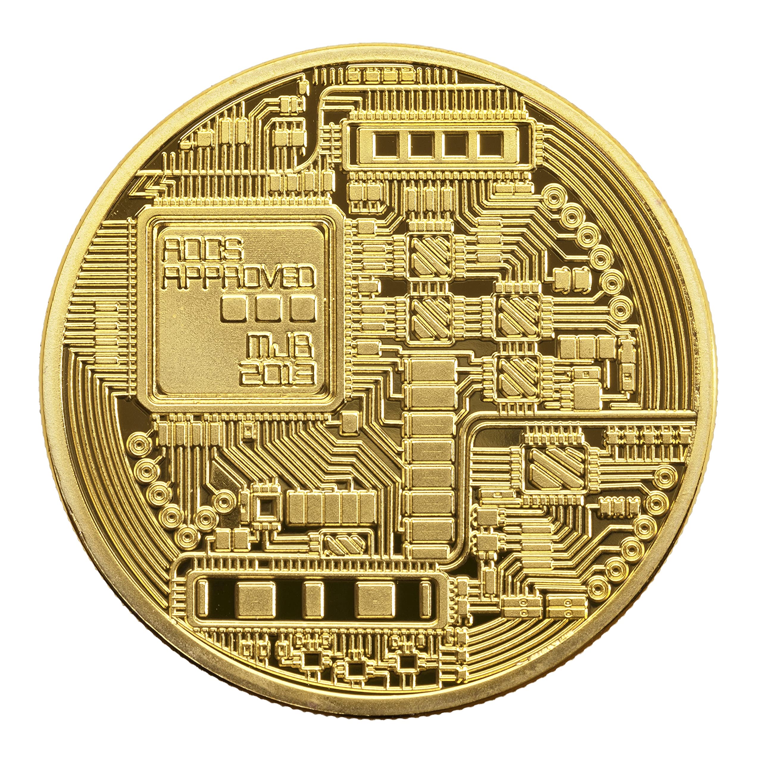 Save-Your-Bitcoins Genuine Gold Plated Metal Coin with Protective Case :  Amazon.com.be: Toys
