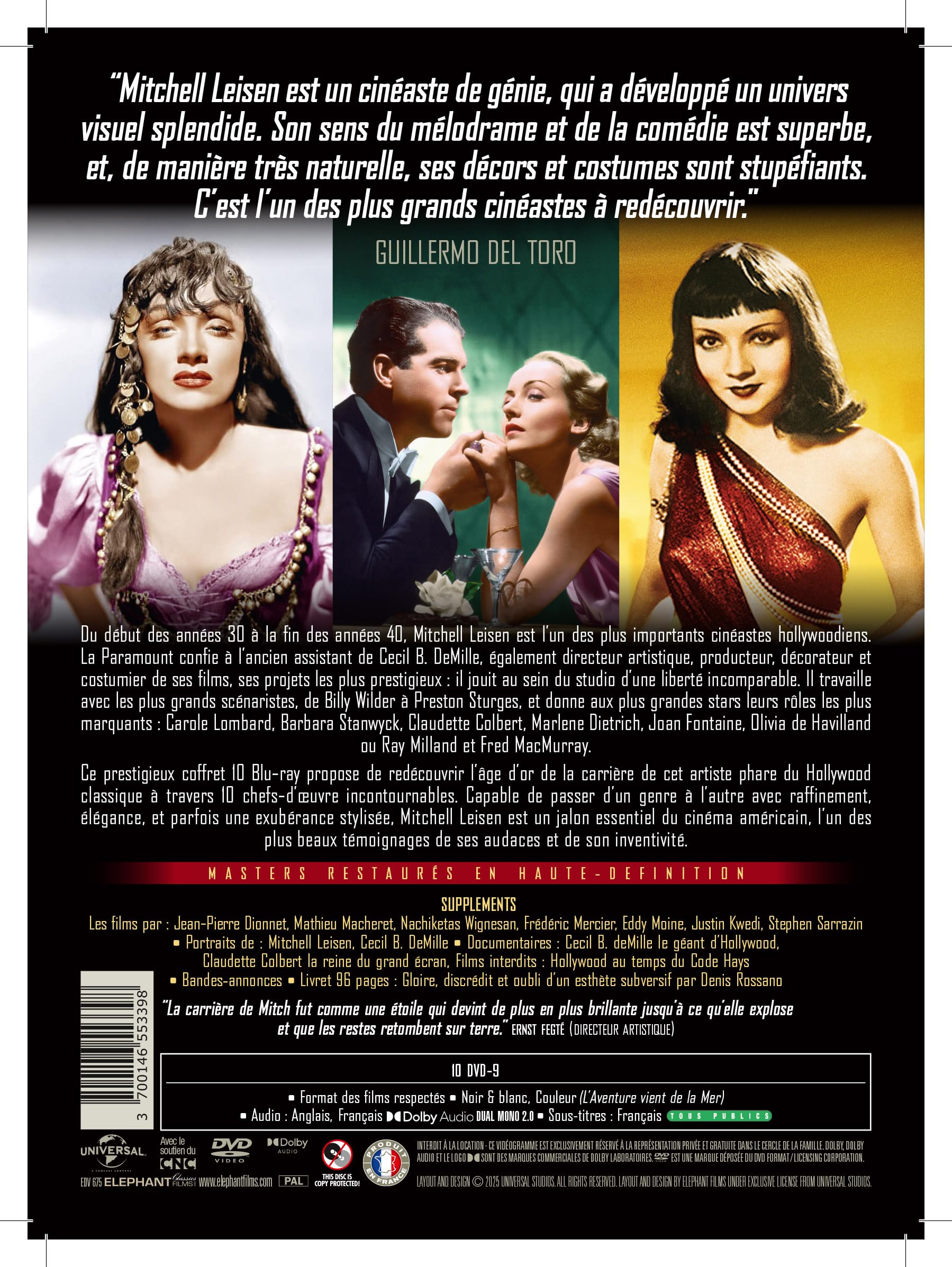 Mitchell Leisen - Portrait d'un esthète en 10 films