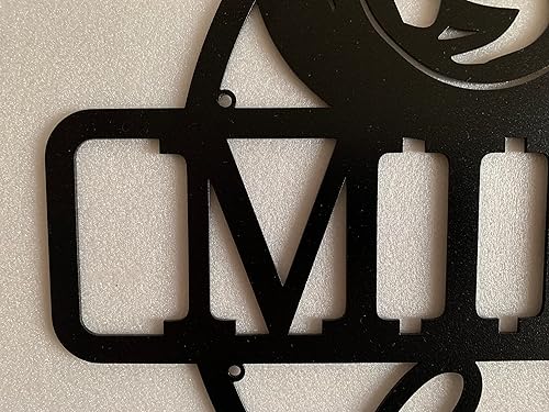 Miniatura 4 de Personalized Motorcycle Garage Sign, Custom Metal Name Sign, Handmade Motor Bike Hanging Plaque Metal Wall Art, Man Cave Decor, Gift for Biker,