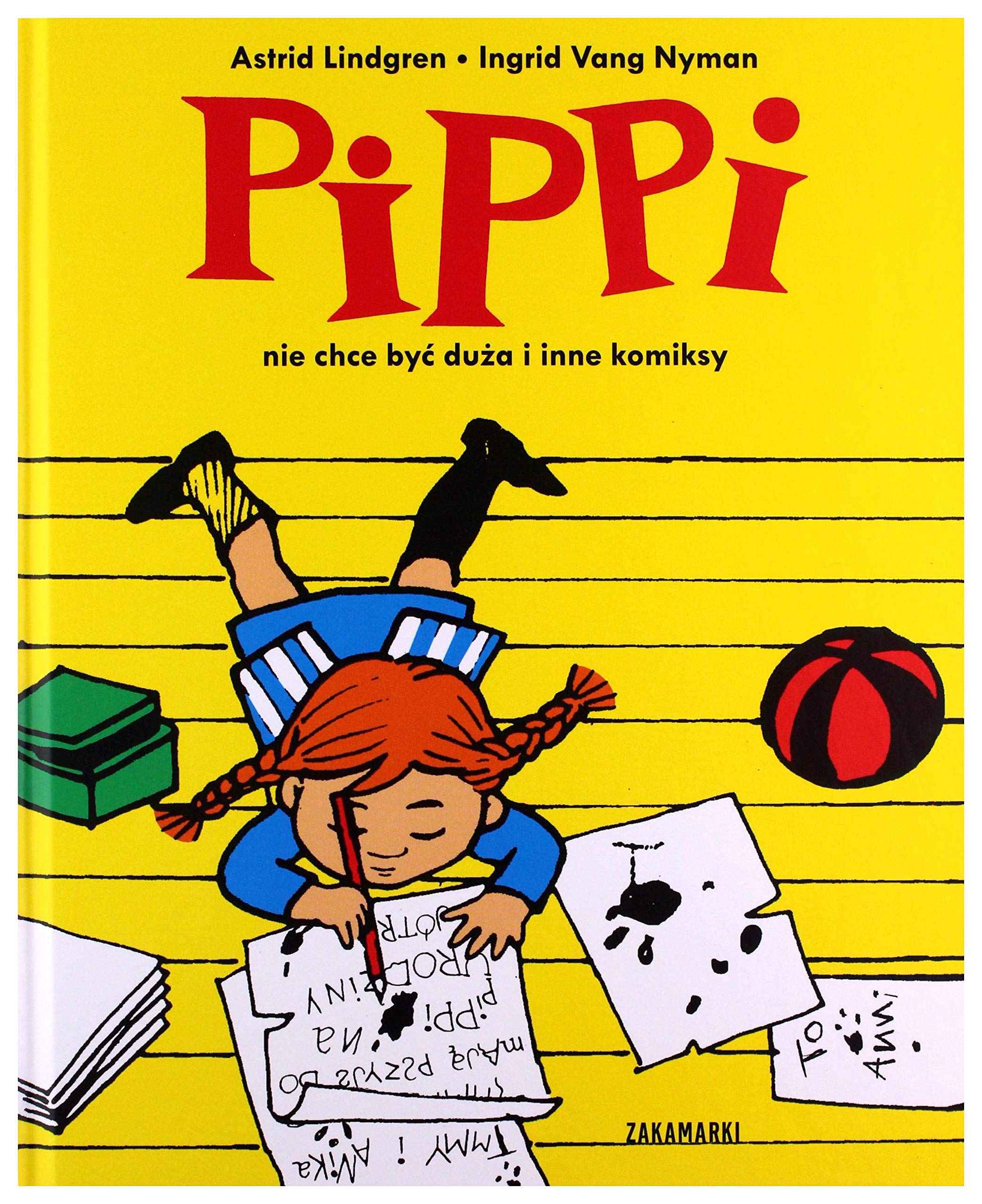 Pippi nie chce być duża i inne komiksy (PIPPI POŃCZOSZANKA)
