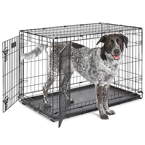 MidWest Homes for Pets 36-Inch iCrate for Medium-Large Breeds, 41-70
