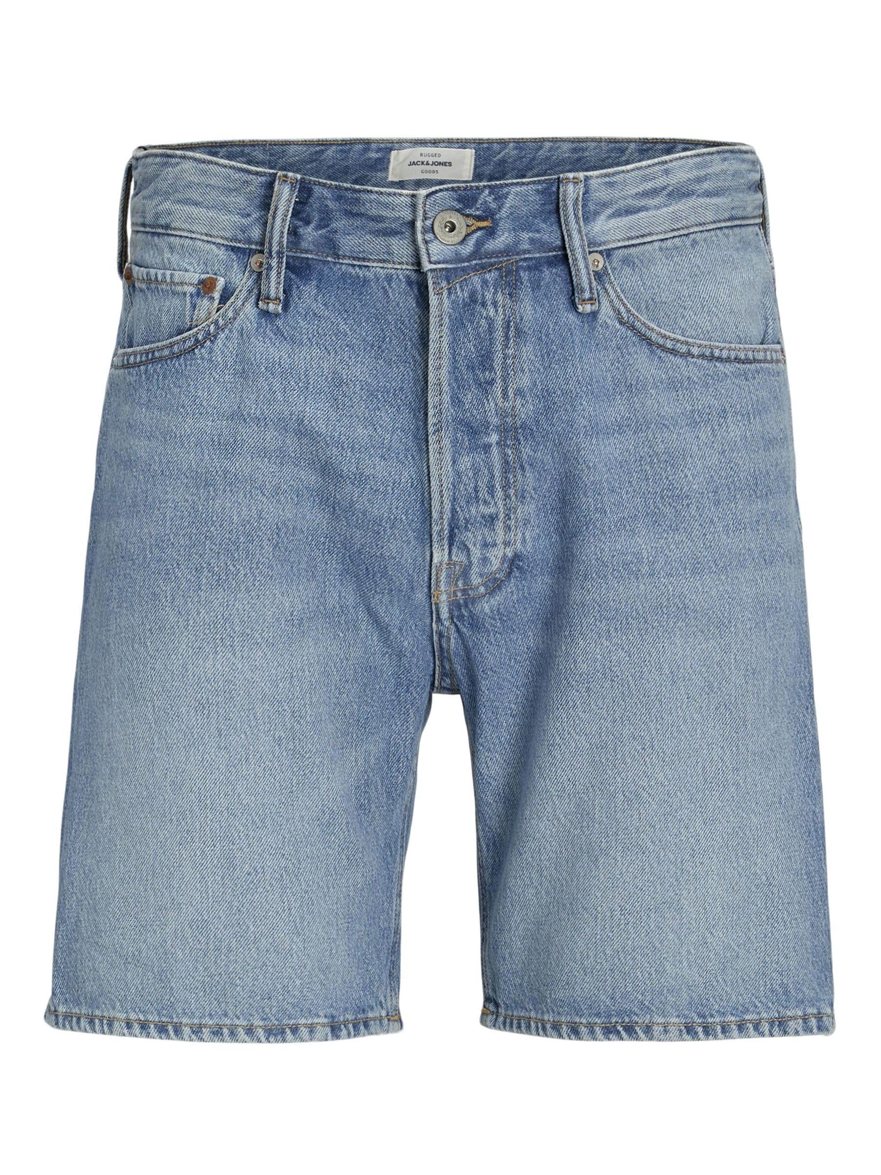 JACK & JONES JJICHRIS JJCOOPER SBD 920 SN Shorts, Blue Denim, XS