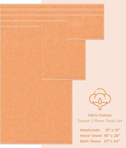 Miniatura 816 de American Soft Linen - Juego de 4 toallas de baño, 100% de algodón turco de 27 x 54 pulgadas, toallas de baño extragrandes, toallas para ducha