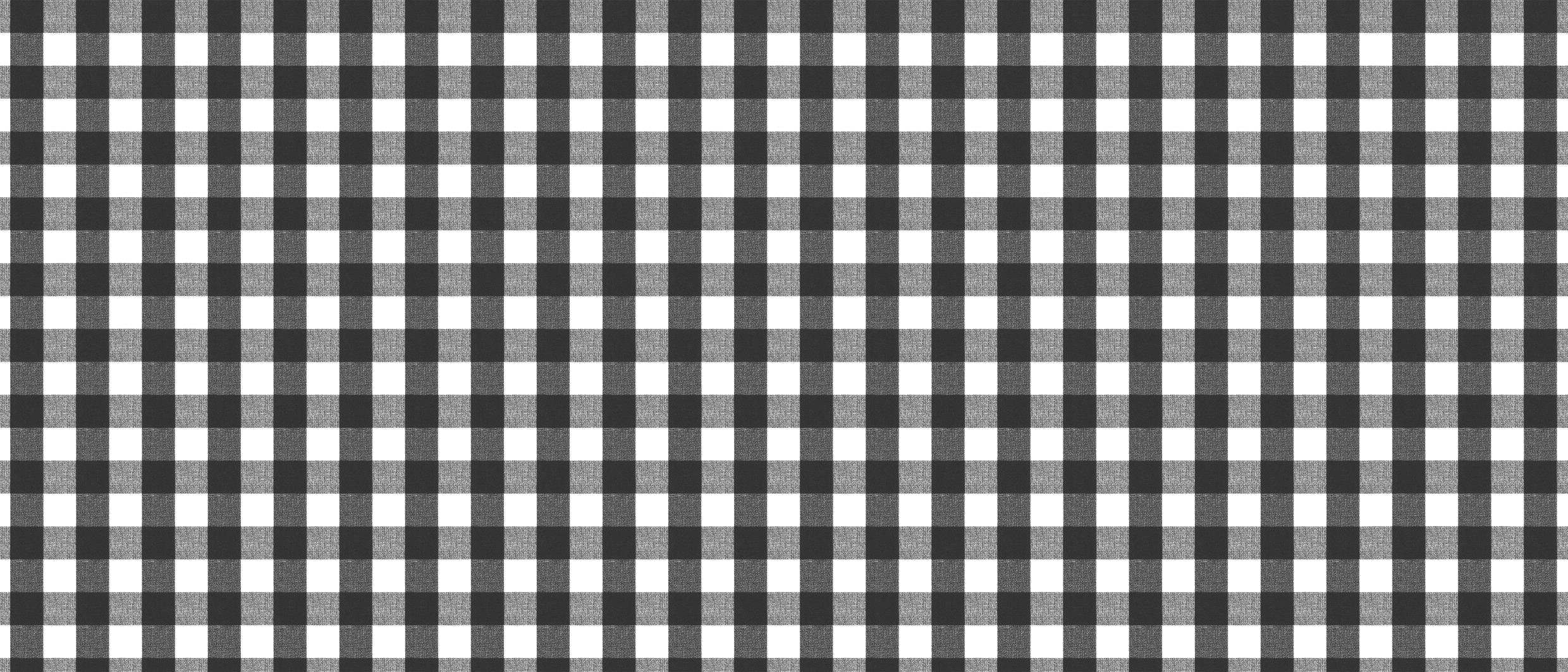 TheFabricTrade Wipe Clean Black Gingham Check PVC Vinyl Tablecloth Table Protector - Width 140cm - Price per Metre