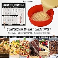 Vista 4 de Bandeja para hornear freidora de aire para Ninja Foodi XL Pro DT200, horno doble con FlexDoor DCT400, Prestige Smart XL, juegos de utensilios