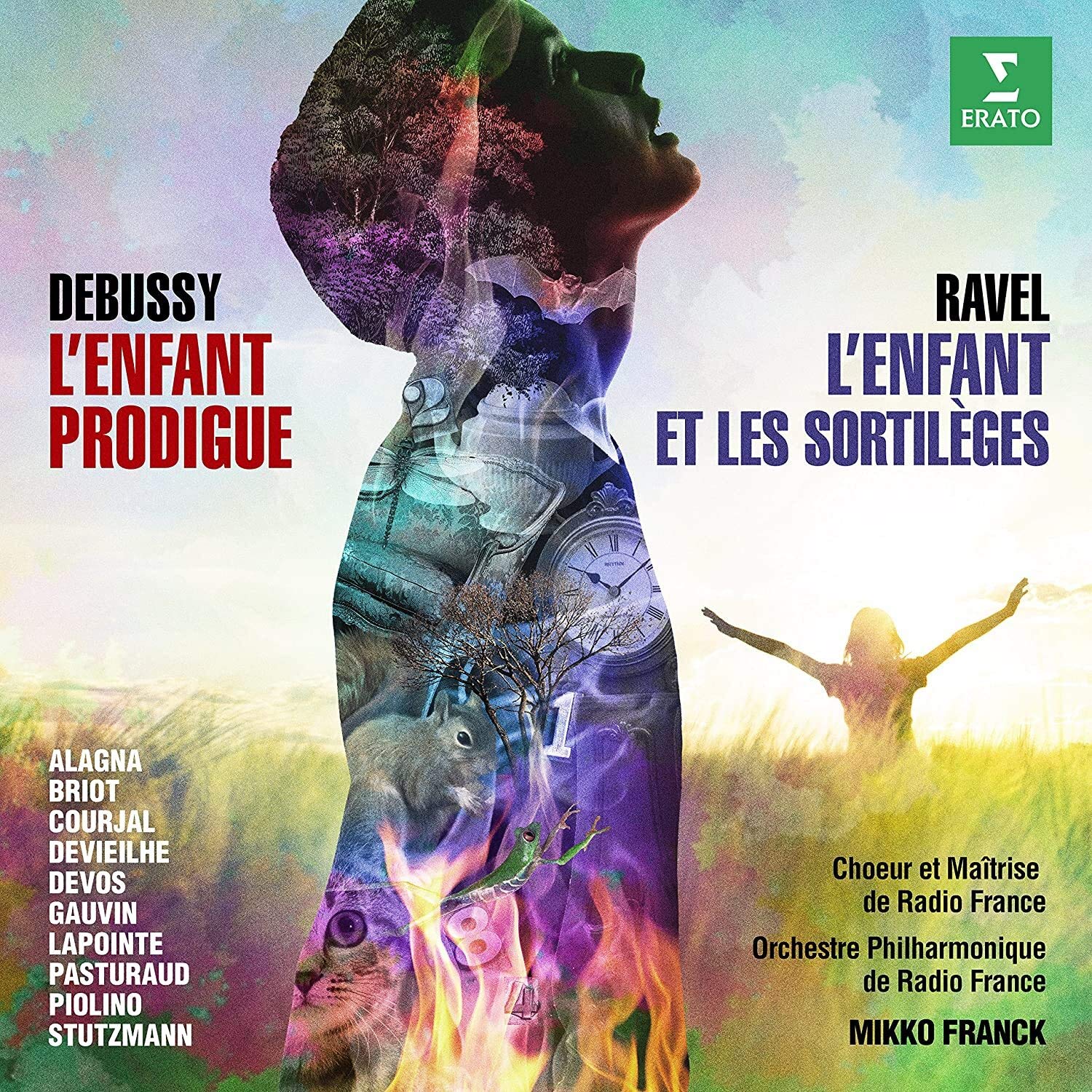 Ravel: L'enfant et les sortilèges - Debussy: L'enfant prodigue (Live) [Audio CD] Devieilhe, Sabine and Sidonie Gabrielle Colette