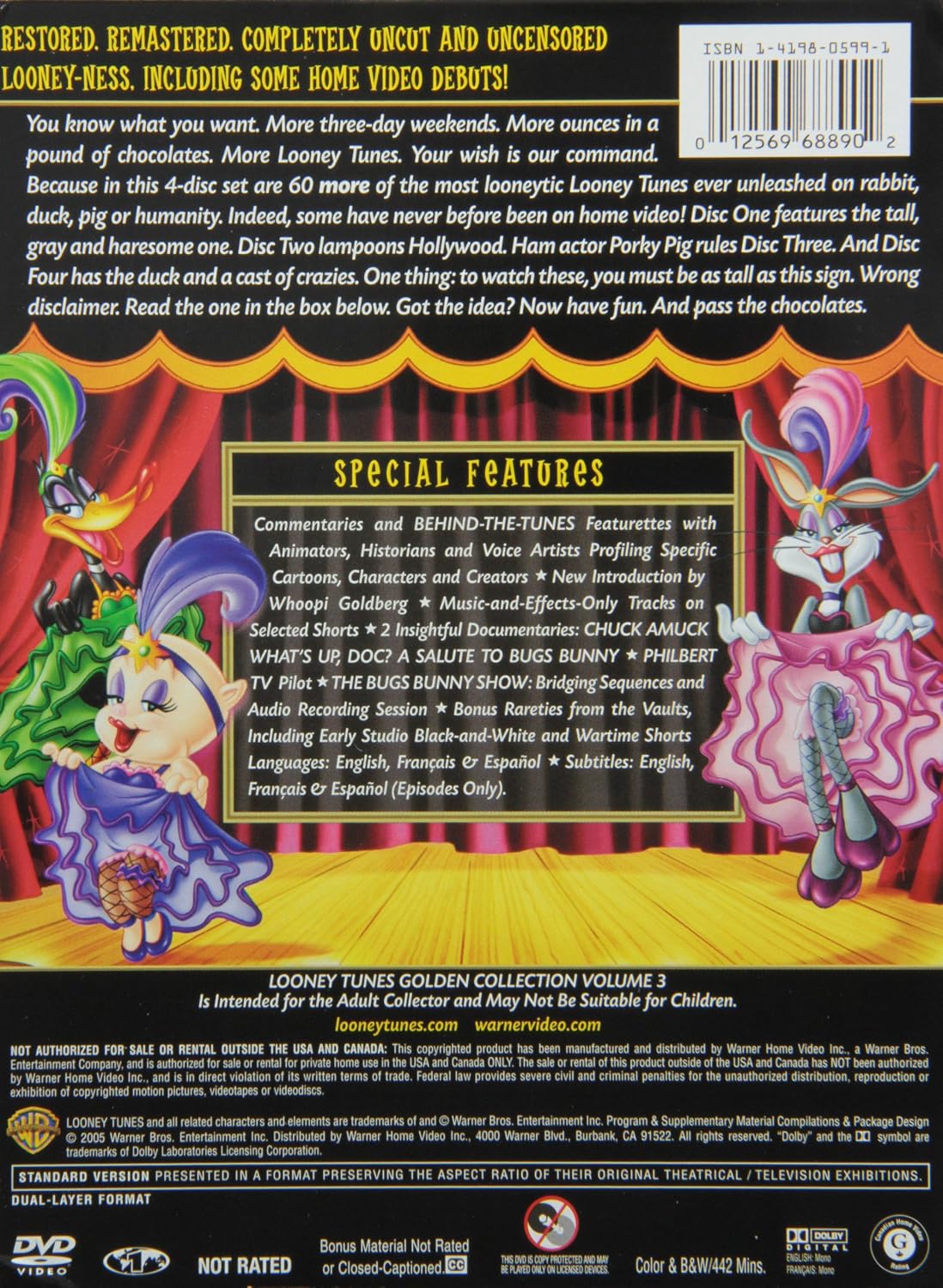 Looney Tunes: Golden Collection Volume 3 (DVD) image 2