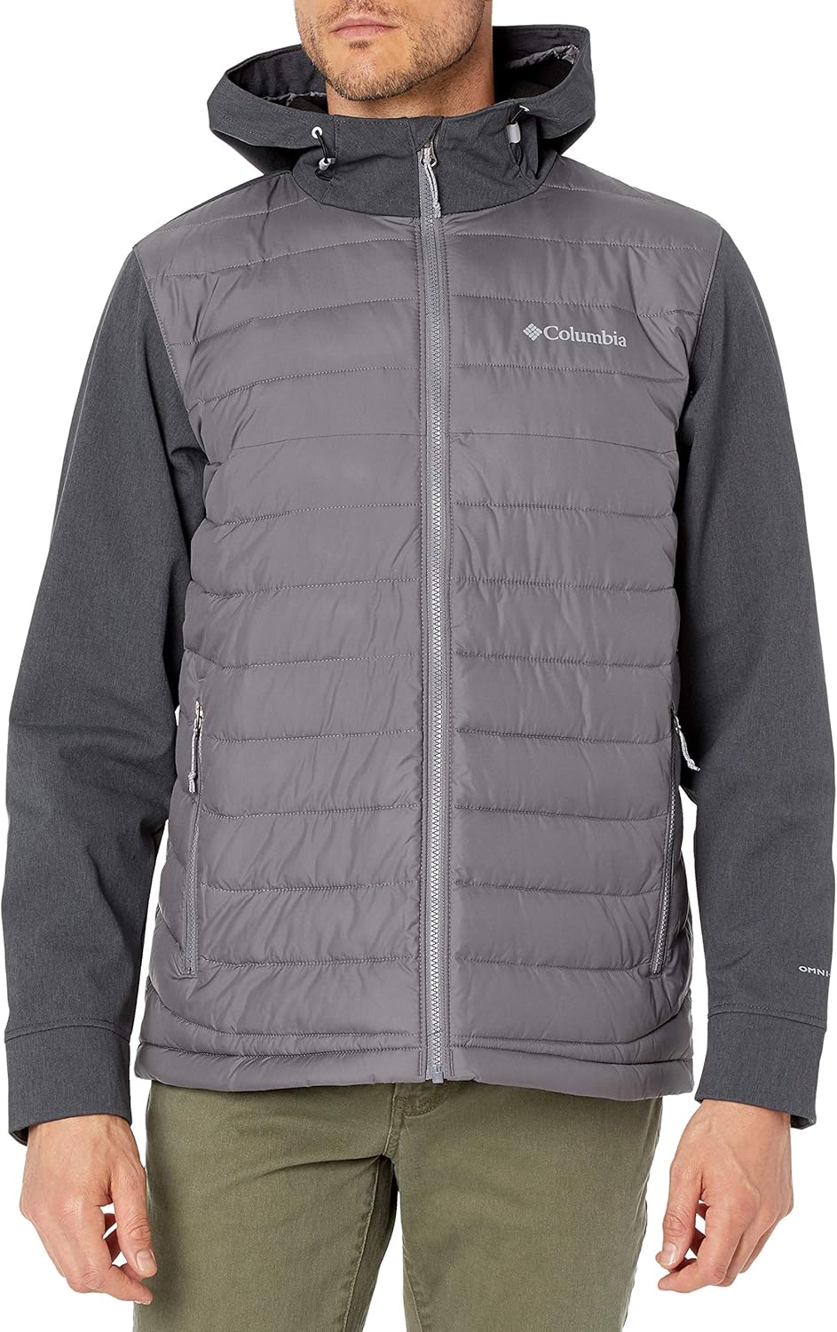 Columbia sportswear men's powder lite hybrid insulated jacket Clearance