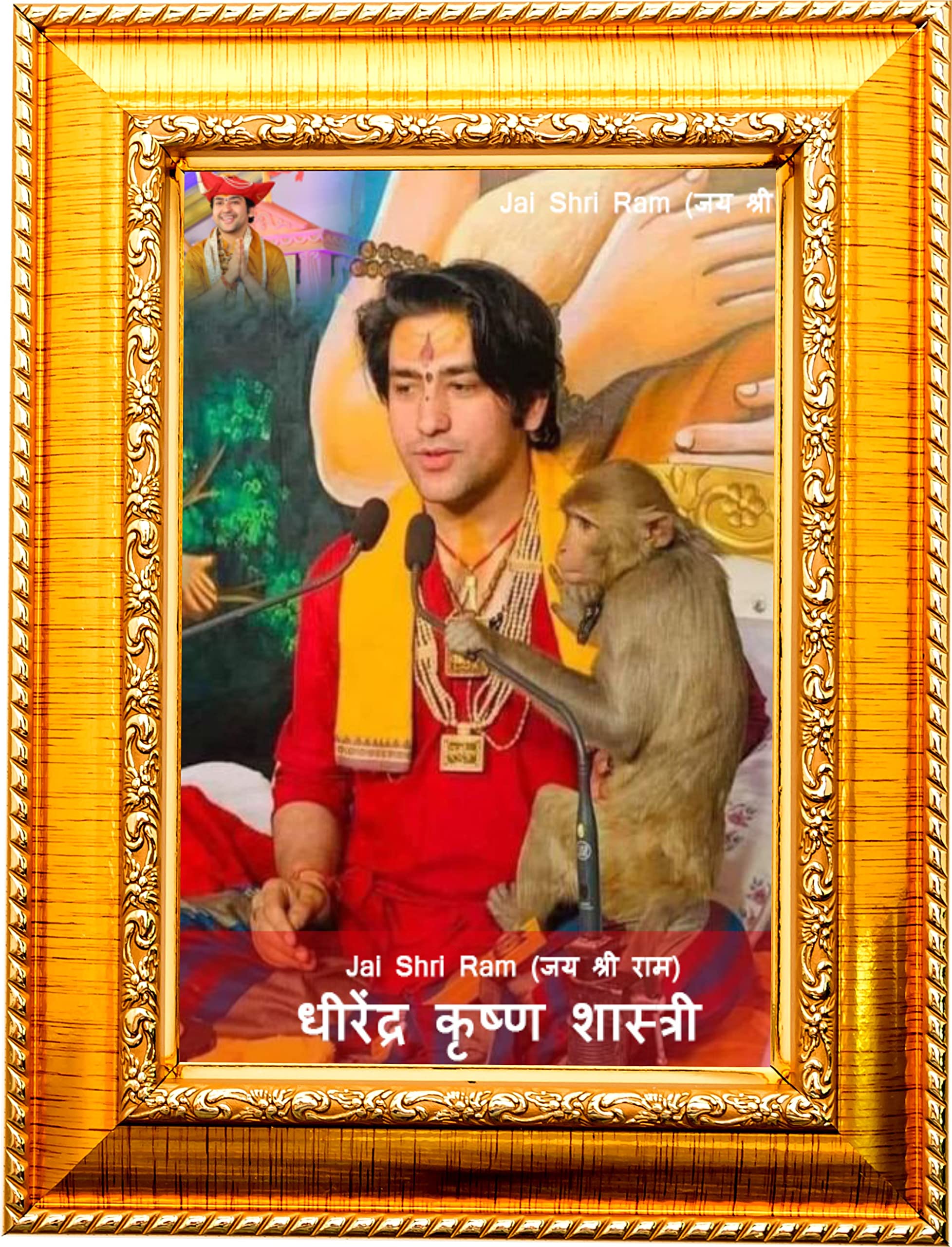 NUOSHOPPING/BAGESWAR DHAM/BAGESWAR Baba/BAGESWAR SARKAR/Pandit DHIRENDRA Shastri/Jai Shree RAM/Hanuman BHAKT/Balaji SARKAR/DHIRENDRA Krishna SHASHTRI MAHARAJ JI A4. GBGS_16