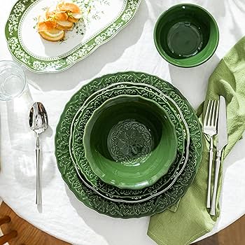 Amazon.com | MDZF SWEET HOME Dinnerware Set, 14 Pieces