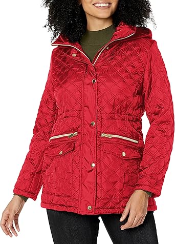 quilted anorak jacket