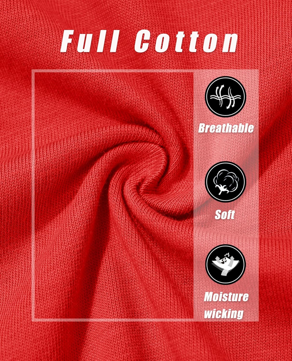 MAGCOMSEN Women's Cotton Long-Sleeve Crew-Neck T-Shirt Classic-Fit Shirt Soft Breathable Casual Tee Basic Tops - Image 6