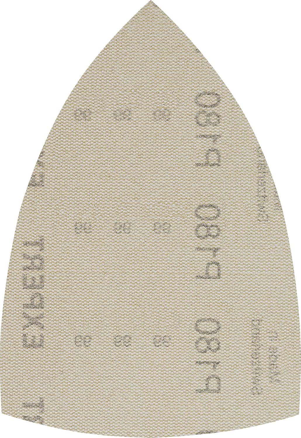Bosch Professional 10x Expert M480 Sanding Net (100x150 mm, Grit 180, Accessories Multi Sander)