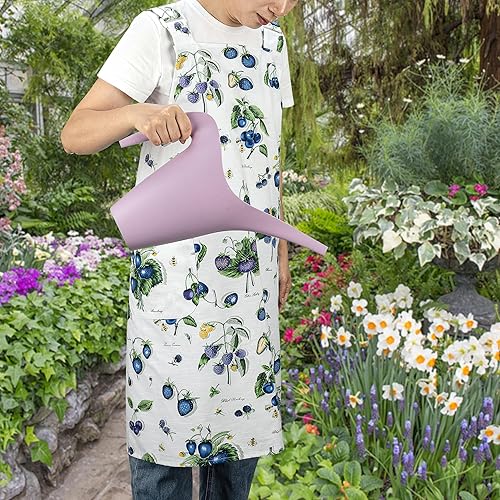 Miniatura 35 de NEOVIVA Delantales de cocina para mujer con bolsillos, delantales de cocina para mujer, delantal vintage para hornear jardinería, regalos de Navidad