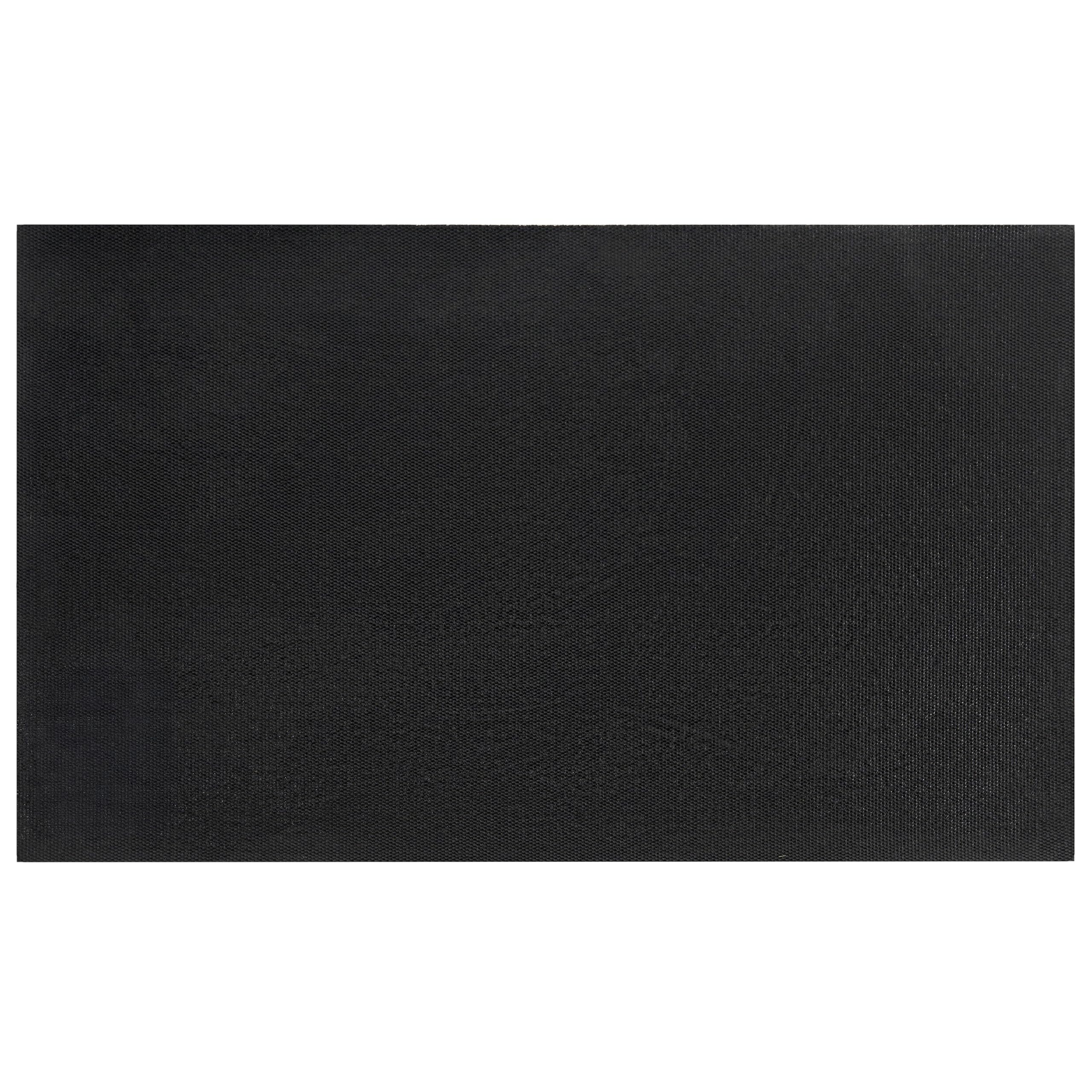 Beliani Paillasson d'Entrée en Fibre de Coco 45 x 75 cm Dessous PVC Antidérapant Motif Rayé Marron et Beige Tuksuk