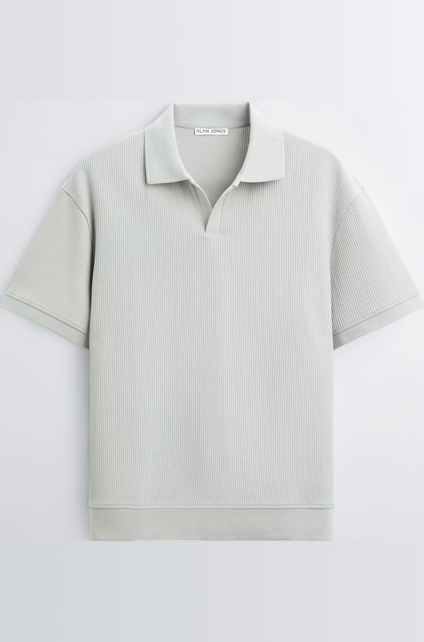 - Men's Textured Polo T-Shirt | Classic Short Sleeve Polo for Casual Wear