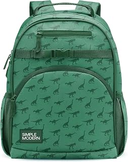 Simple Modern Kids Backpack for School, Girls, Boys | 18L | Dinosaur
