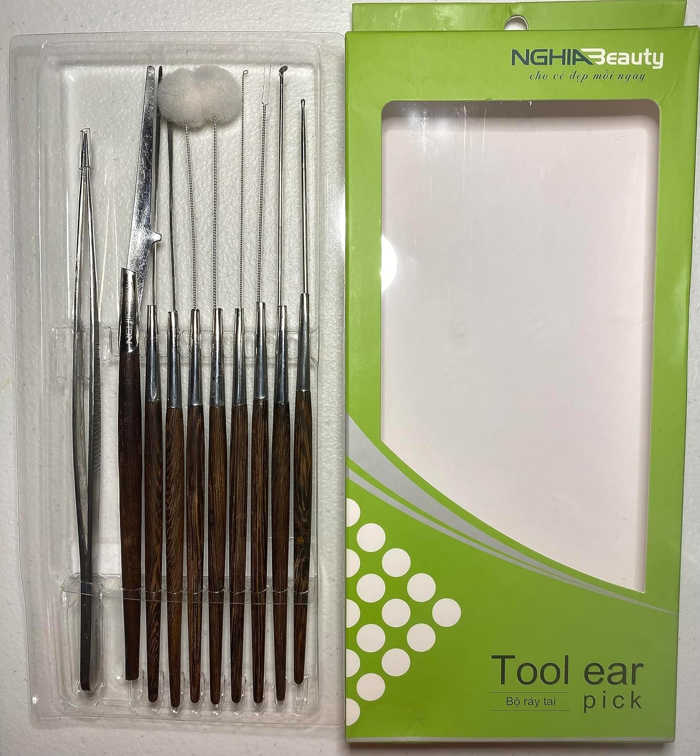 10 pcs Earwax Removal Tools, Clean Ears, Ear Scoop, Ear