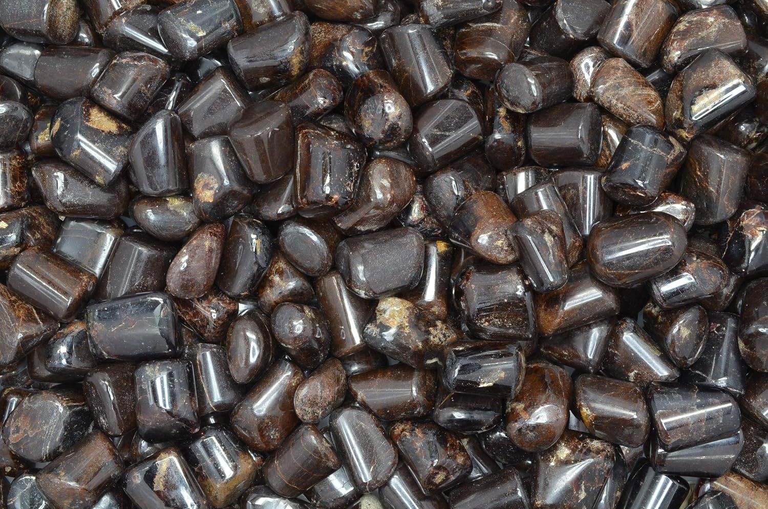 Fantasia Materials: 1 lb Rare Tumbled Infinite Stones from India - Every Piece Hand Polished