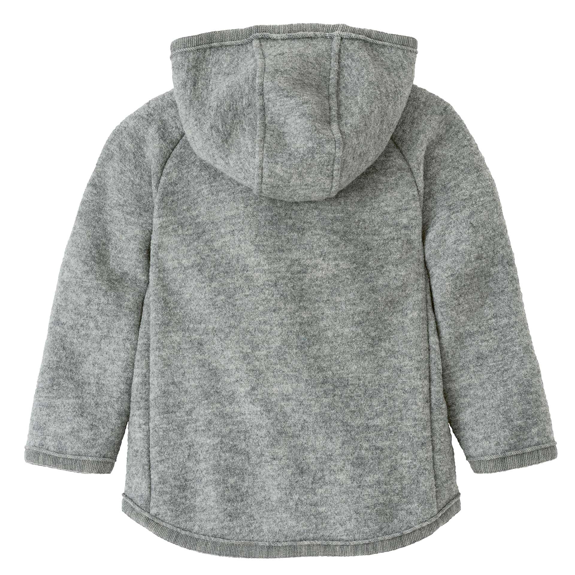 Disana Walk-Jacke Zipp Baby & Kinder - 100% Bio-Merino, Wollwalk – atmungsaktiv & warm - Unisex, Gr. 74 – 140 - nachhaltig & fair – mit Reißverschluss - Made in Germany